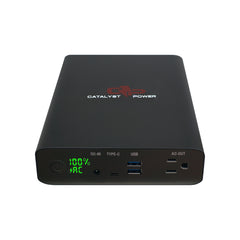 Catalyst Power “Colonel” 64000 mAh Industrial Battery System | Power Charger | 222Wh/130W High Capacity Charging Station | Power Source | Enterprise Grade | Disaster Response | Emergency Power | Events | Outdoors