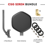 CSG SIREN - 5G 4-Lead Outdoor Antenna - 4-in-1 Omni-Directional 5G Antenna | For m519 Router