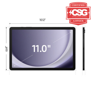 Samsung 11" Galaxy Tab A9+ 64GB Tablet | 5G + Wi-Fi, Verizon, Graphite | A-Stock