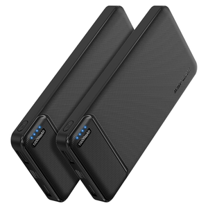 Portable Charger Power Bank | 2-Pack | 10000mAh USB C Output