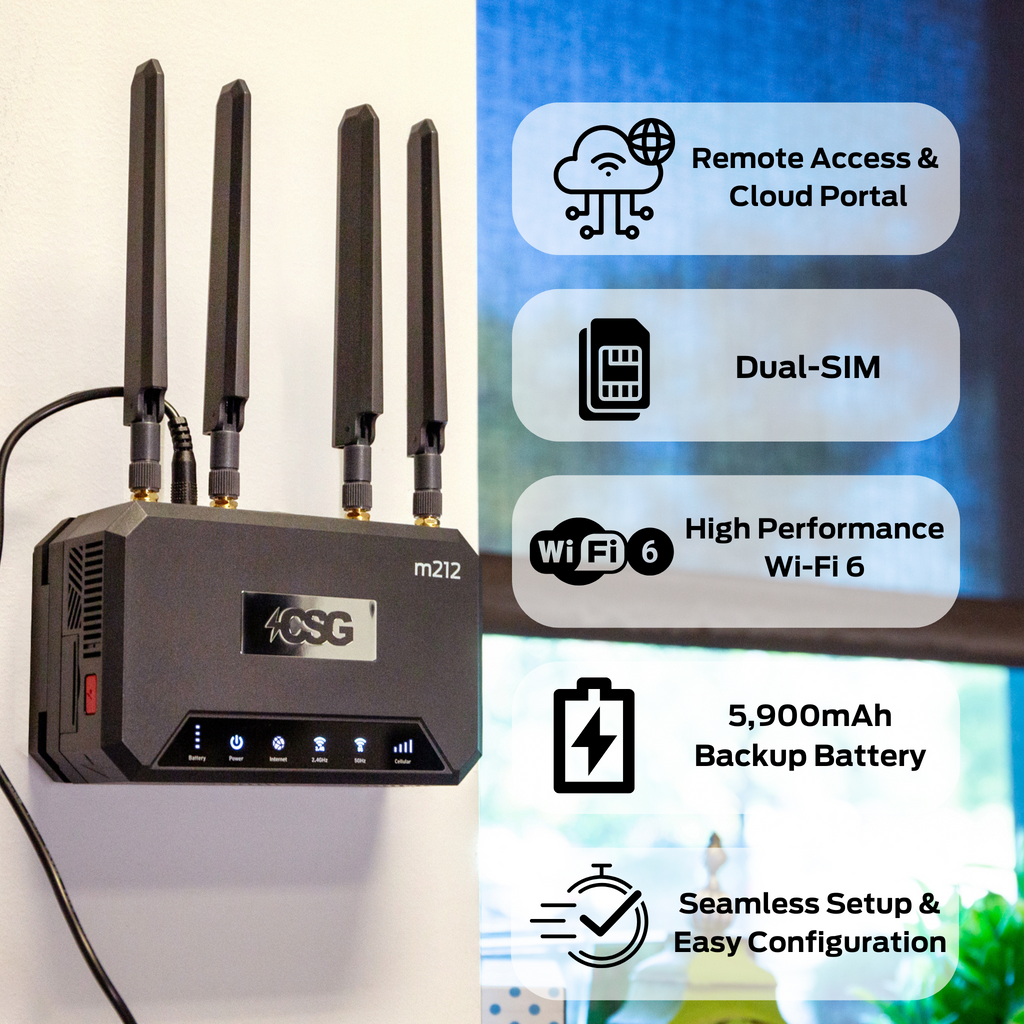 CSG m212 4G Cellular Router – C5G Store