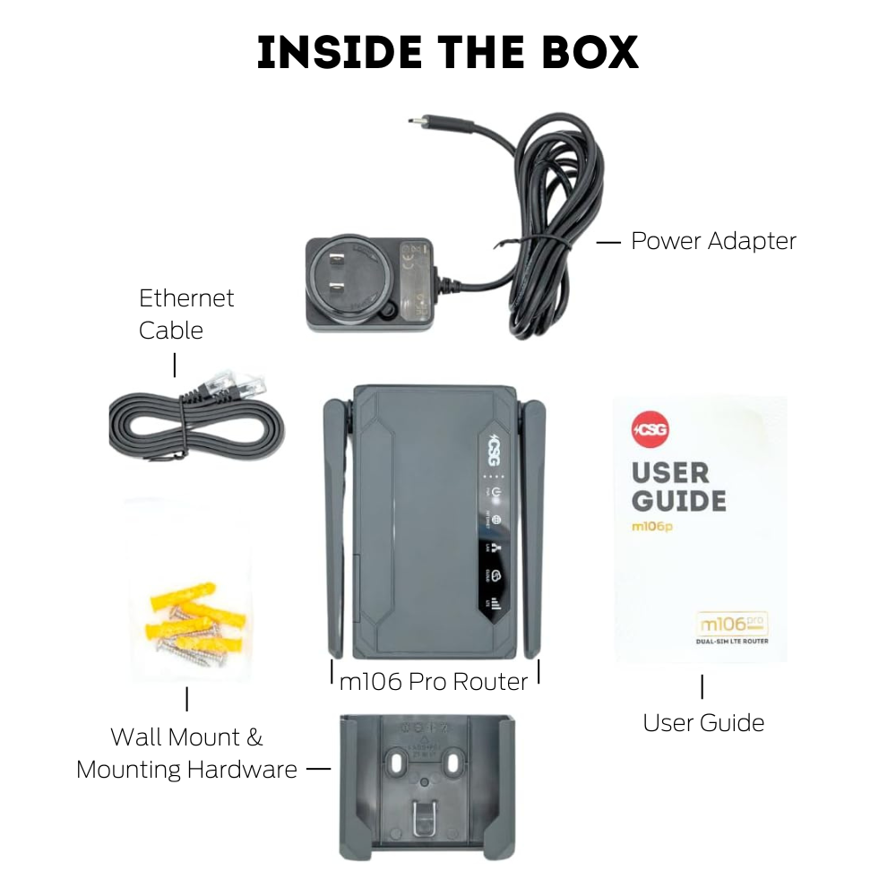 Csg 556 Router CSG m106 Pro 4G Portable Router – Fast Mobile and Travel Connectivity