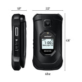 Kyocera DuraXV Extreme E4810 16GB Verizon | Ultra-Rugged Flip Phone IP68 Rated | 4G LTE HD Voice| 5MP Camera | 1770mAh Battery